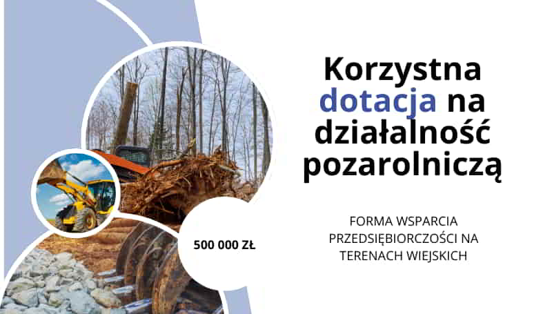 dotacja na działalność pozarolniczą