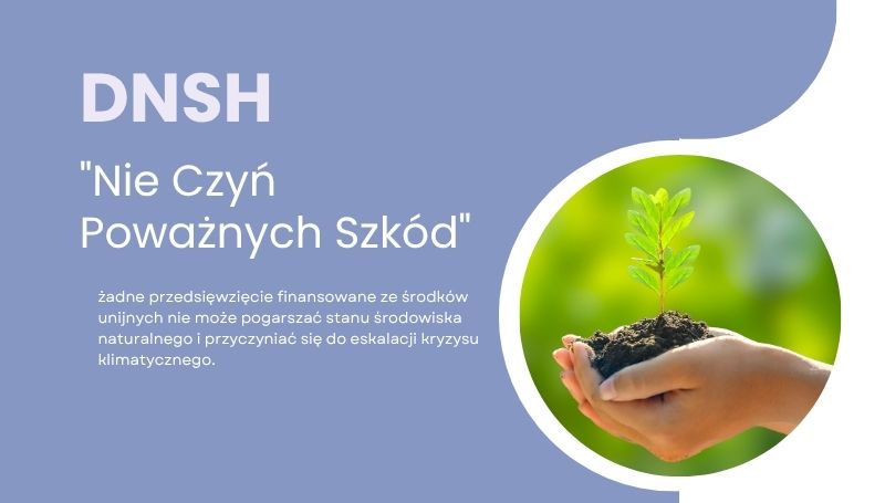 zasada DNSH w projektach unijnych